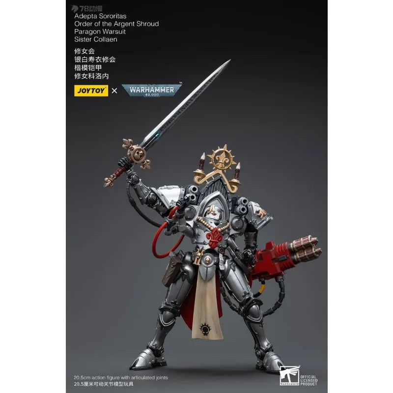 JOYTOY Genuine JOYTOY X Warhammer 40K Series The Holy Mother of The Sisters of Soul Mowenwar Finished Model Toys Collectibles