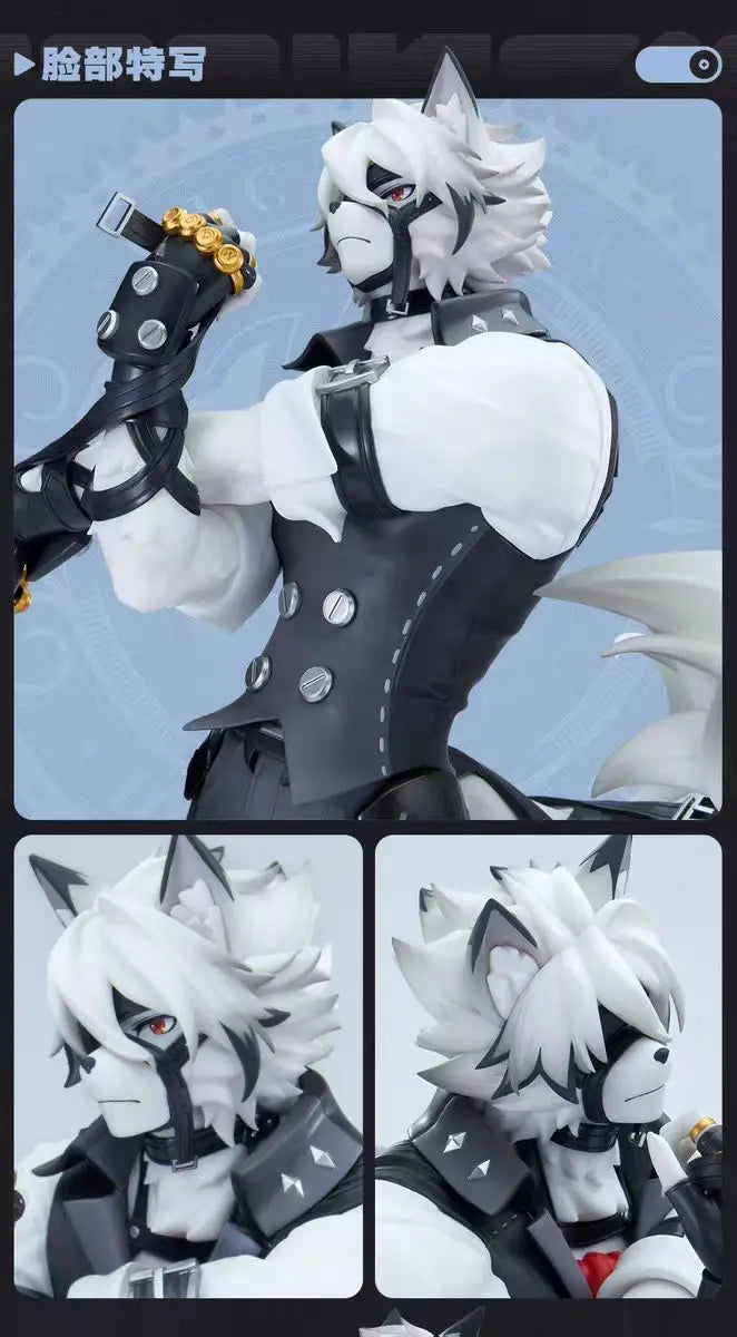 New Von Lycaon Zenless Zone Zero Collectible ModelAction Figurals Game Anime Statue Character Figures Cartoon Sculpture