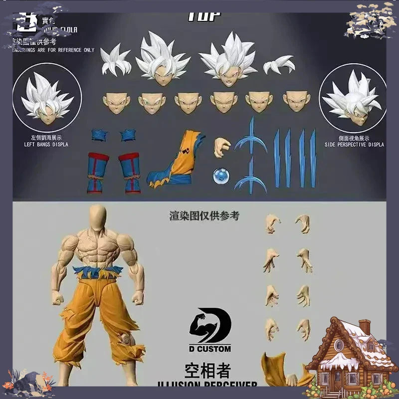 Vorverkauf 2026 Dko Studio Dragon Ball Figur Ultra Instinct Son Goku Super Saiyajin Drachen Anime Action Figur Spielzeug Geschenke