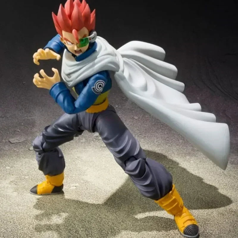 Original Bandai Dragon Ball Action Figure Shf Anime Figure 14cm Pvc The Patrol Xenoverse Gift Action Figure Boxed Birthday Gift