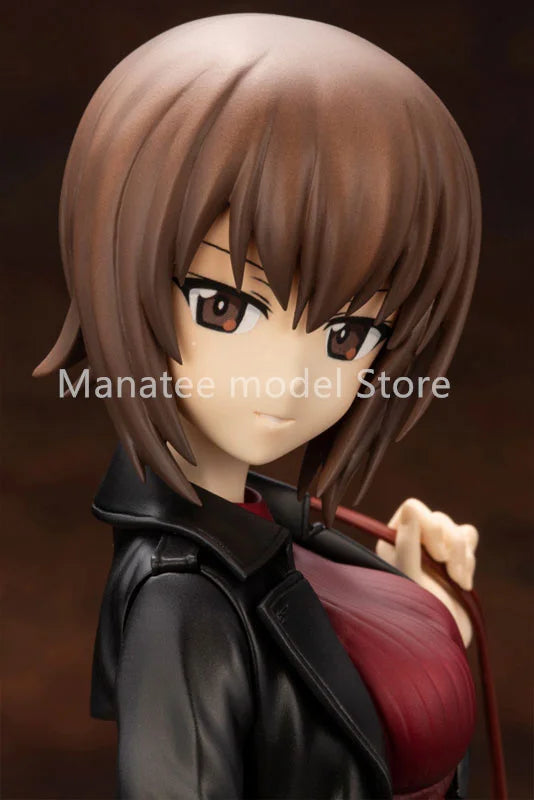 Kotobukiya Original Girls und Panzer das Finale Maho Nishizumi 1/7 PVC Action Figure Anime Model Toys Collection Doll Gift