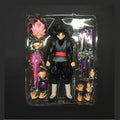 14cm Dragon Ball Goku Black Saiyan Zamasu Rose Articulated Action Figure Anime Model Statue Desktop Decoration Gift