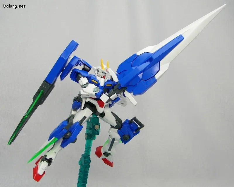 Original Bandai Gundam 00 (Double O) 1/144 HG 00 Gundam Seven Sword/G Anime Figure Assembly Model Collect Ornament Festival Gift