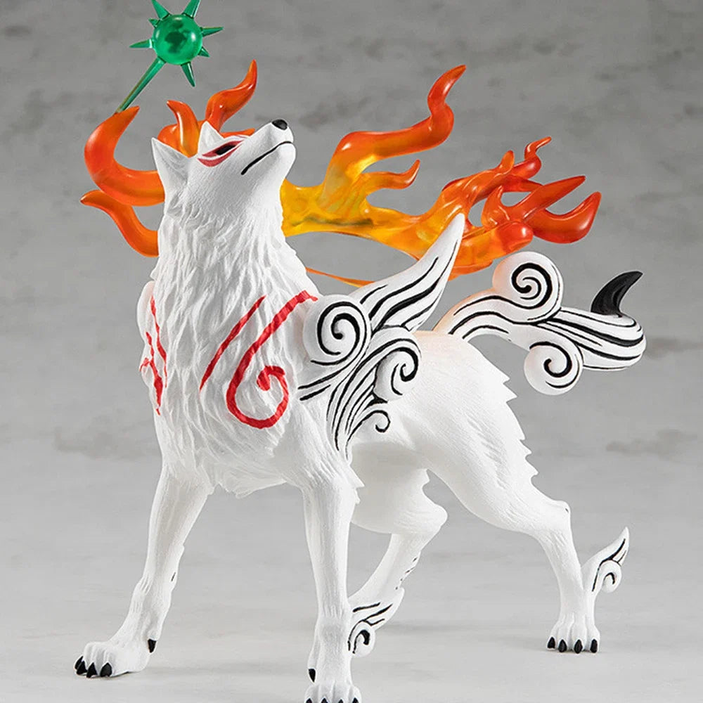 100% Original in Stock Good Smile Company Pop Up Parade Ookami Issun Amaterasu Model Toys Collection Series  Model Toys