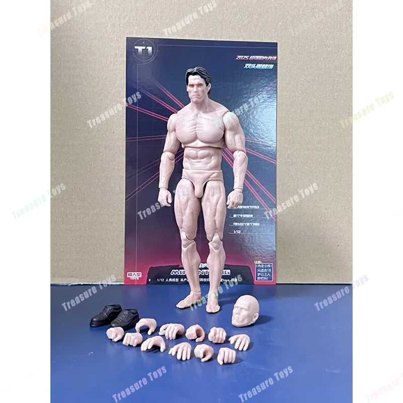 In Stock Mo Rent Ang Toys Devil Muscle Man Figure Muscle Body T1 Anime Action Figure Figures Figurine 7-Inch Model Toys Gifts