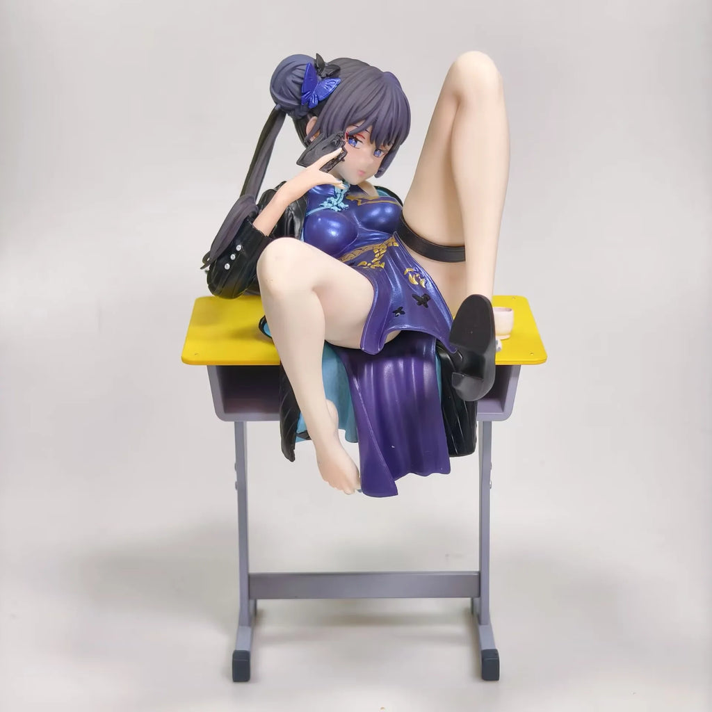 2026 New Mi Yin Fei Saki Beauty Girl Series Anime Peripheral GK Handheld Trendy Play Scene Desktop Decoration Ornament Gift