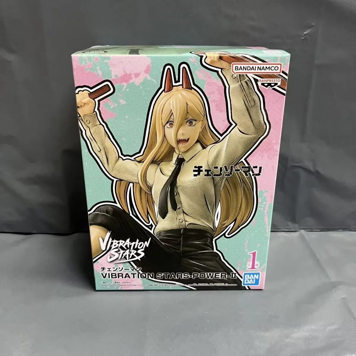 Anime Original Bandai Chainsaw Man Power Anime Action Figure Collectible Ornaments Figures Model Toys Birthday Gift 12cm