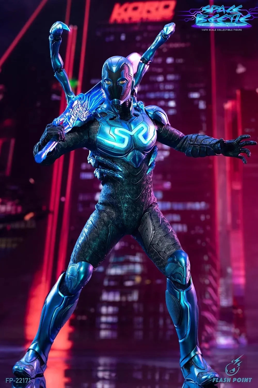 FP-22171 1/6 Universe Blue Beetle Action Figure Model