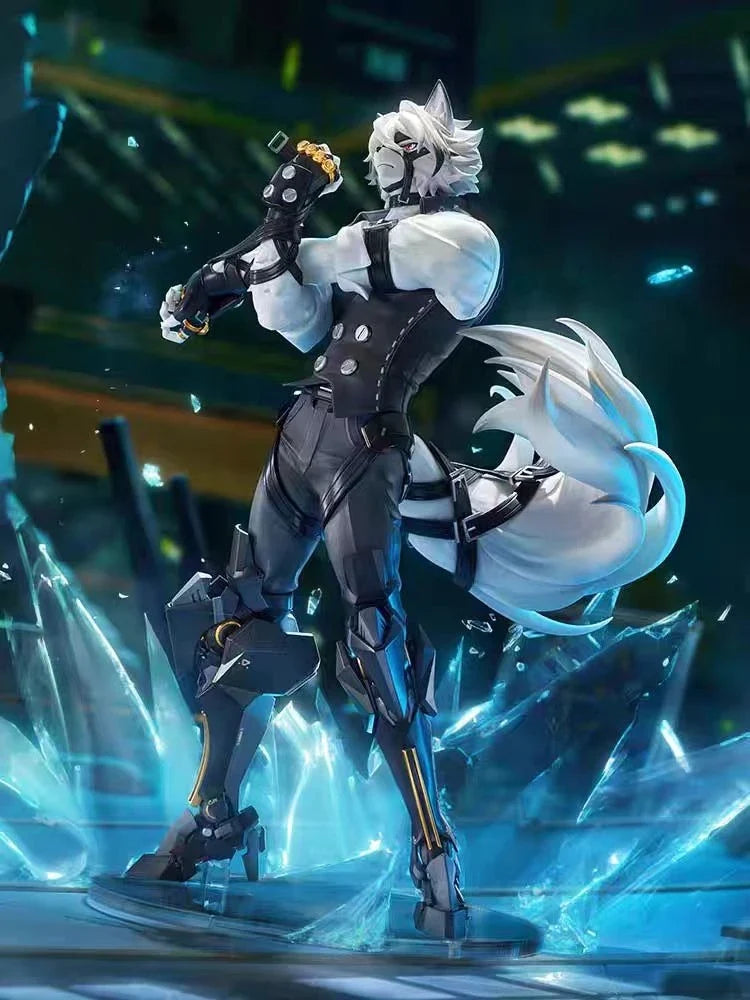 New Von Lycaon Zenless Zone Zero Collectible ModelAction Figurals Game Anime Statue Character Figures Cartoon Sculpture
