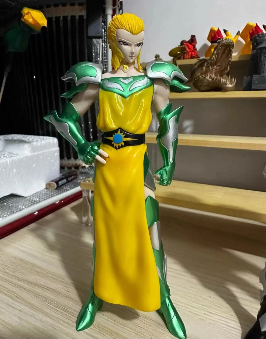 Handmade Saint Seiya Abel & His Corona Saints Resin Statue Model - Altar Ashlesha, Coma Berenice, Lynx Jaoh Figures