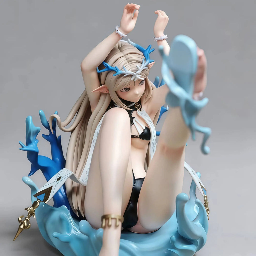 19cm Wuthering Waves Figure Cartethyia Cute Beautiful Girl Animation Collection Model Desktop Ornaments Holiday Gifts Kids Toys
