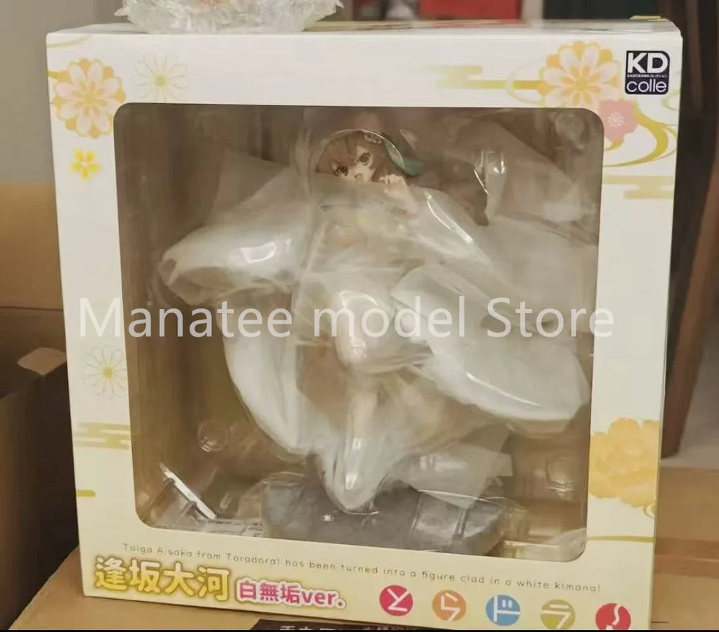 KADOKAWA Original Toradora! Taiga Aisaka White Kimono Ver. PVC Action Figure Anime Model Toys Collection Doll Gift