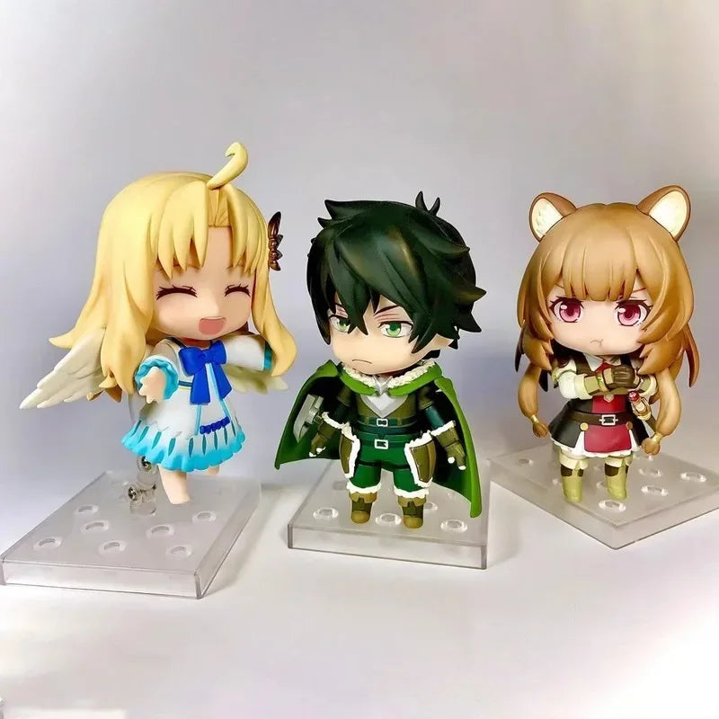 Q Version Clay Man Shield Hero 1113 # Iwatani Shangwen 1295# Filo 1136# Raphtaria Philola Futaria Action Figure Model Toys Gifts