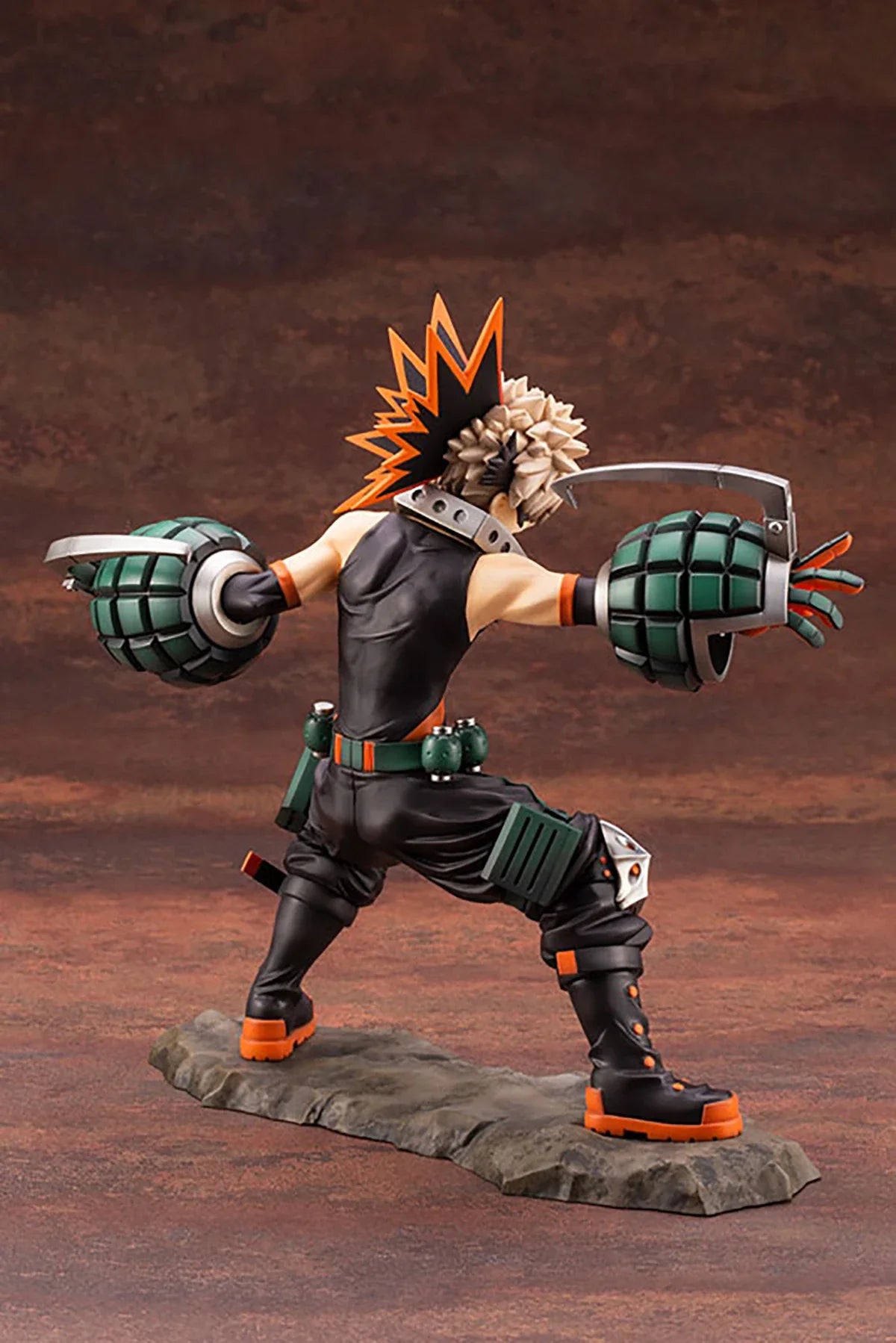 Original Genuine Kotobukiya Prepainted ARTFX J Boku No Hero Academia Bakugo Katsuki 1/8 H=225mm Anime Character Figure Gift Toy