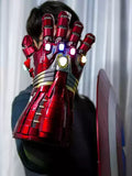 Avengers 4 Tragbarer Nano-Infinity-Gauntlet aus Vollmetall Hulk Edition Sammlerstück Spielzeugfigur Schnipp-End-Action-Handfigur für