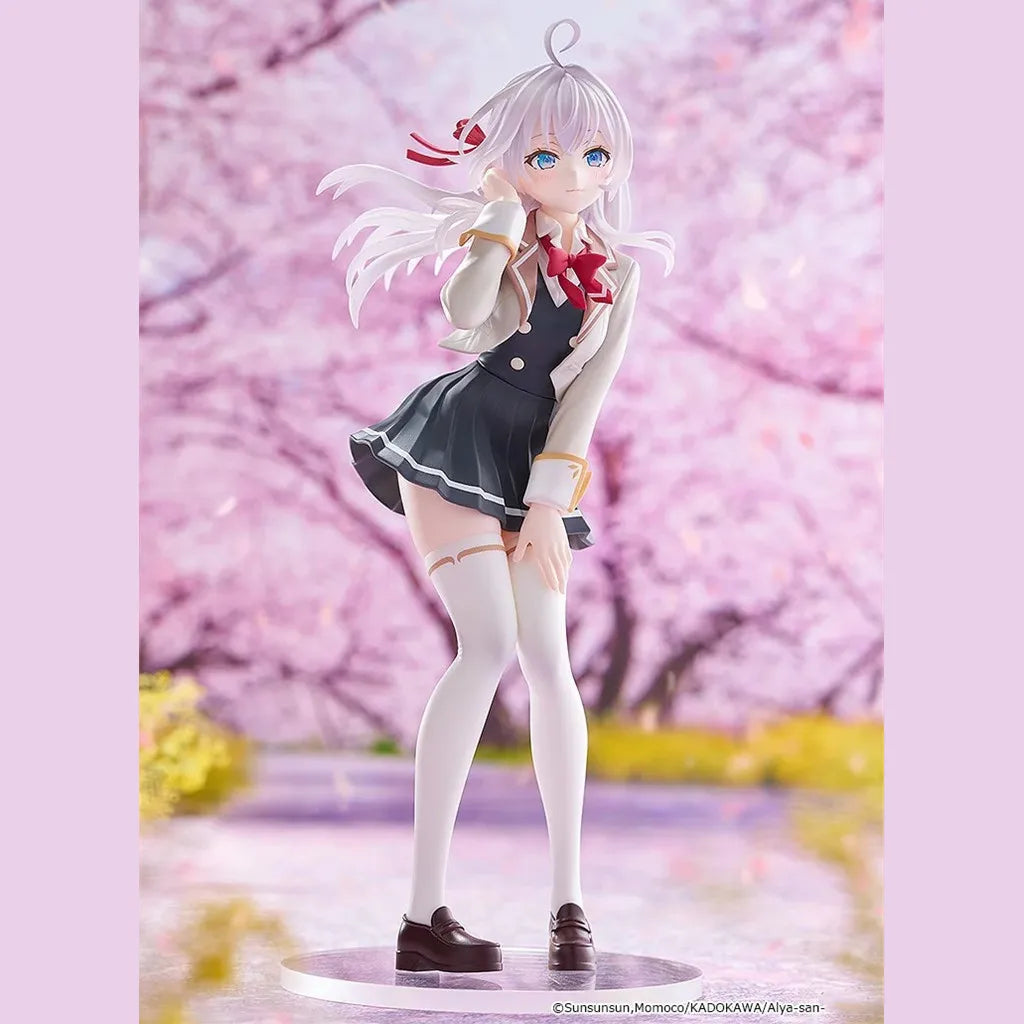 Original POP UP PARADA Alya Sometimes Hides Her Feelings in Russian Alisa Mikhailovna Kujou L size Action Figure Toys PVC Model