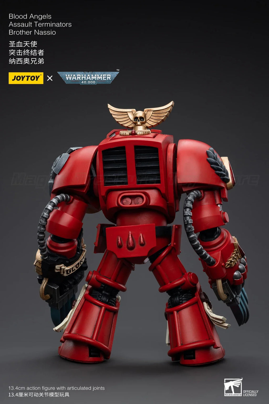 【In stock】JOYTOY Warhammer 40K Blood Angels Assault Terminators Brother Nassio 1/18 Action Figure Toys