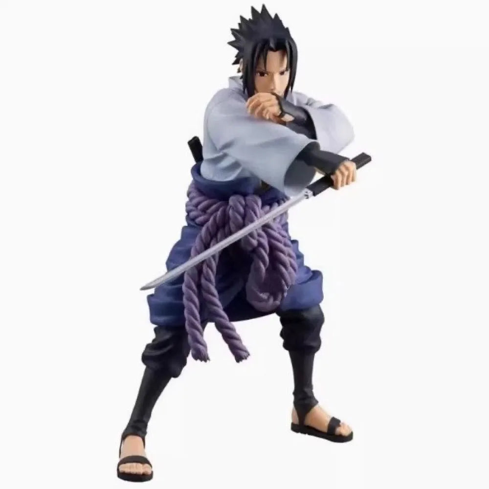 In Stock Original BANPRESTO Grandista Uchiha Sasuke Figure Anime Naruto Shippuden Model Genuine Boxed Toy WY