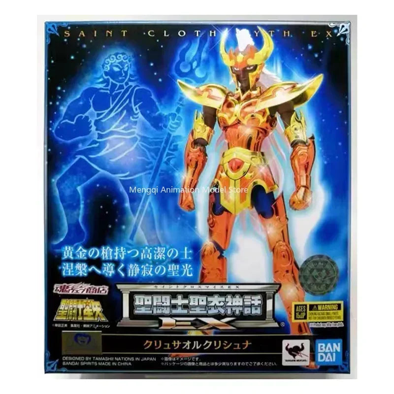 In Stock Bandai Saint Cloth Myth EX Sea Fighter Crisa Okrishna Anime Action Collection Character Model Toy Gifts for Children