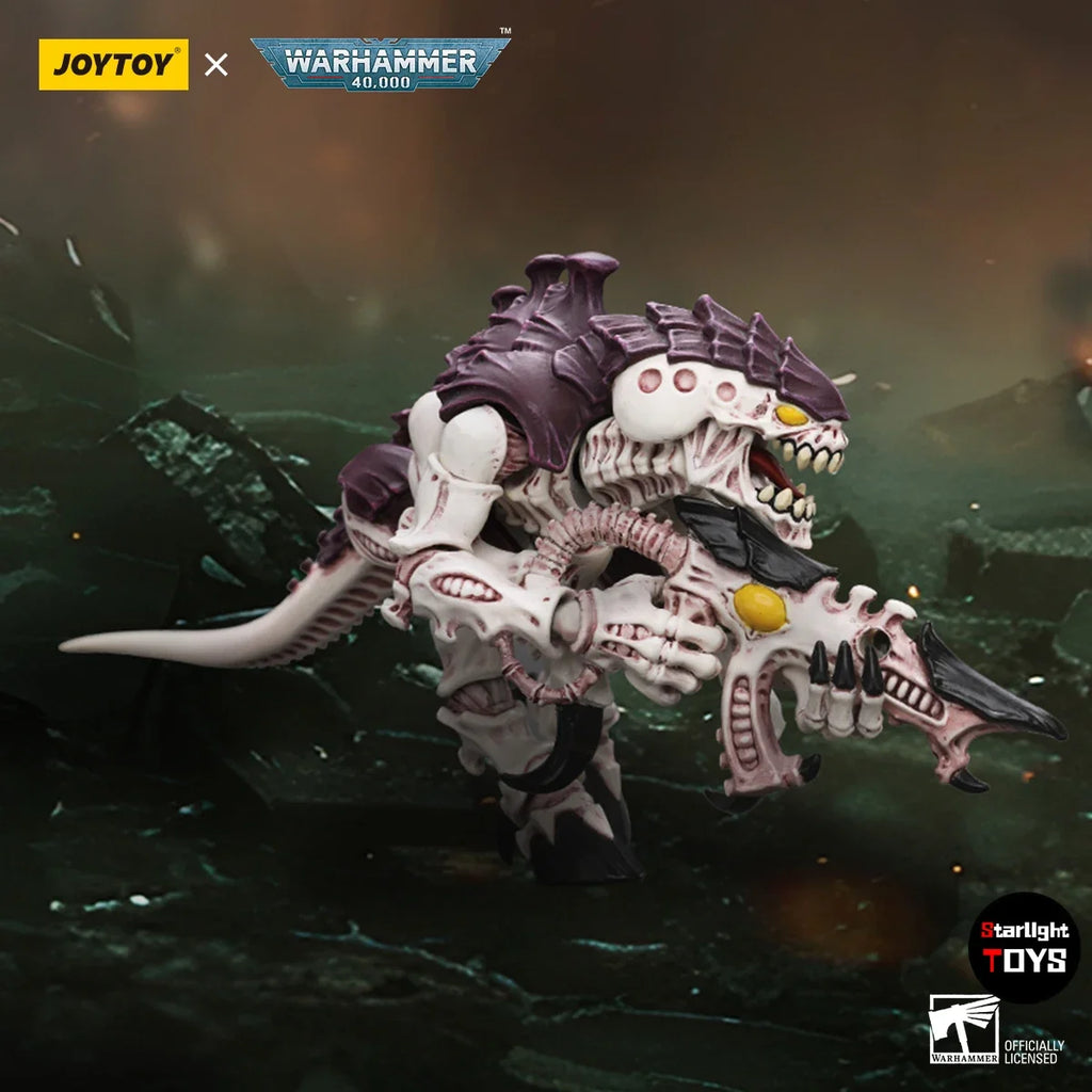 JOYTOY 1/18 Action Figure Warhammer 40K Tyranids Hive Fleet Leviathan Termagant with Fleshborer Model Toy Gifts