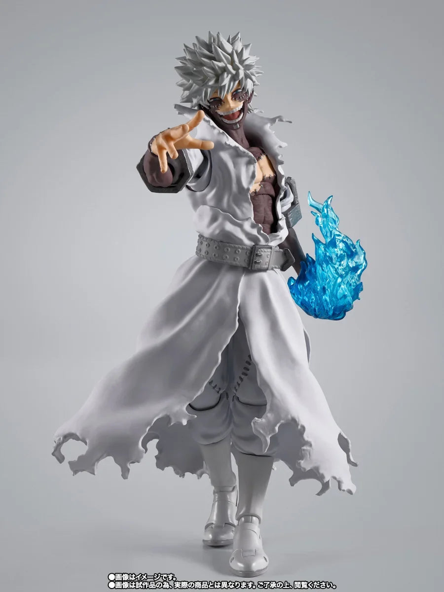 Original BANDAI S.H.Figuarts Boku no Hero Academia Dabi Anime Figure Toys My Hero Academia Joint PVC Model Collection Doll