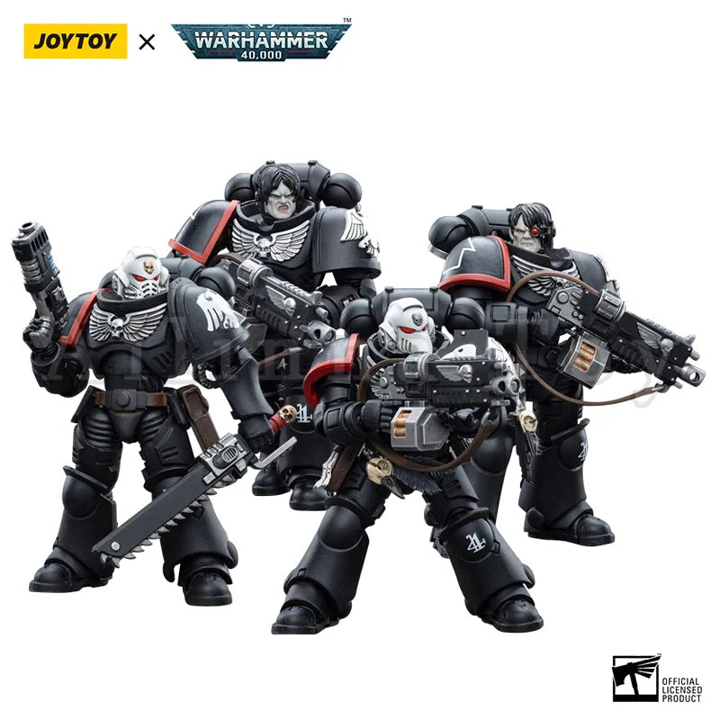 JOYTOY 1/18 Actionfigur 40K Raven Guard Intercessors Anime Militärmodell