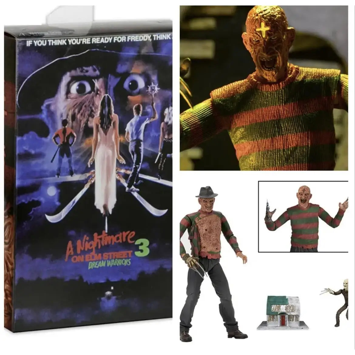 NECA Friday The 13th Figure Pennywise Part VII 7 New Blood Ultimate Jason Voorhees Action Figure Model Horror Halloween toy Gift
