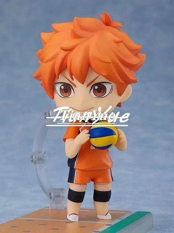 Anime Haikyuu!! Volleyball boy Hinata Shoyo 1411 Tobio Kageyama 1455 Articulated Figure Car Decoration 10CM