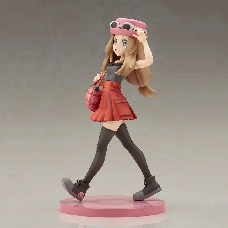 Original Kotobukiya ARTFX J Pokémon Serena Fennekin PVC 20CM Anime Figure Collectible Model Doll Statuette Ornament Gift Toys