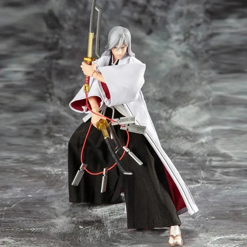 Dasin/Great Toys/GT Bleach Kurosaki Ichigo Aizen Sousuke Ukitake Jushiro Ichimaru Gin 18cm/7inch 1/10 SHF Action Figure