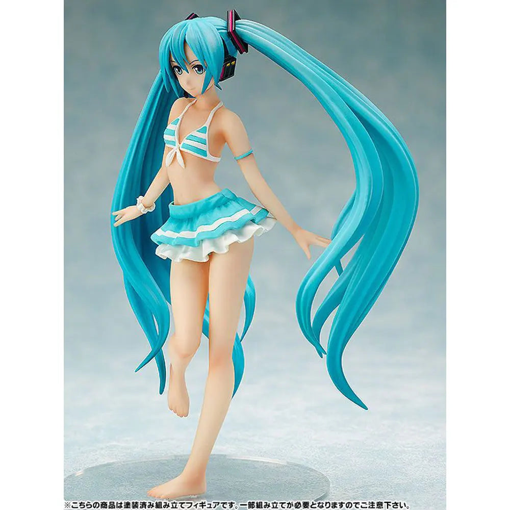 15CM Anime Hatsune Miku S-style 1/12 Swimsuit Ber Anime Model Toy Gift Collection Decorative Ornaments PVC
