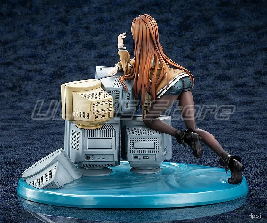 Original KADOKAWA KDcolle STEINS GATE 0 Makise Kurisu Animation Figures Model Gifts Collection Ornaments