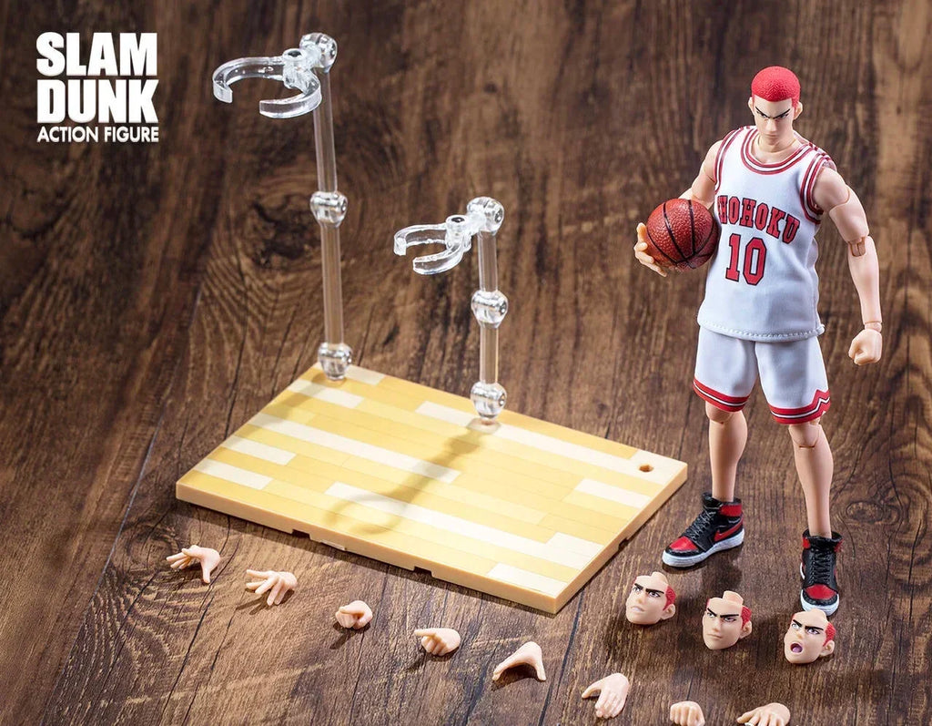 SLAM DUNK GREAT TOYS GT Dasin Model Toy Sakuragi Hanamichi Kaede Rukawa Takenori Ryota Hisashi SHOHOKU White Suit Action Figure
