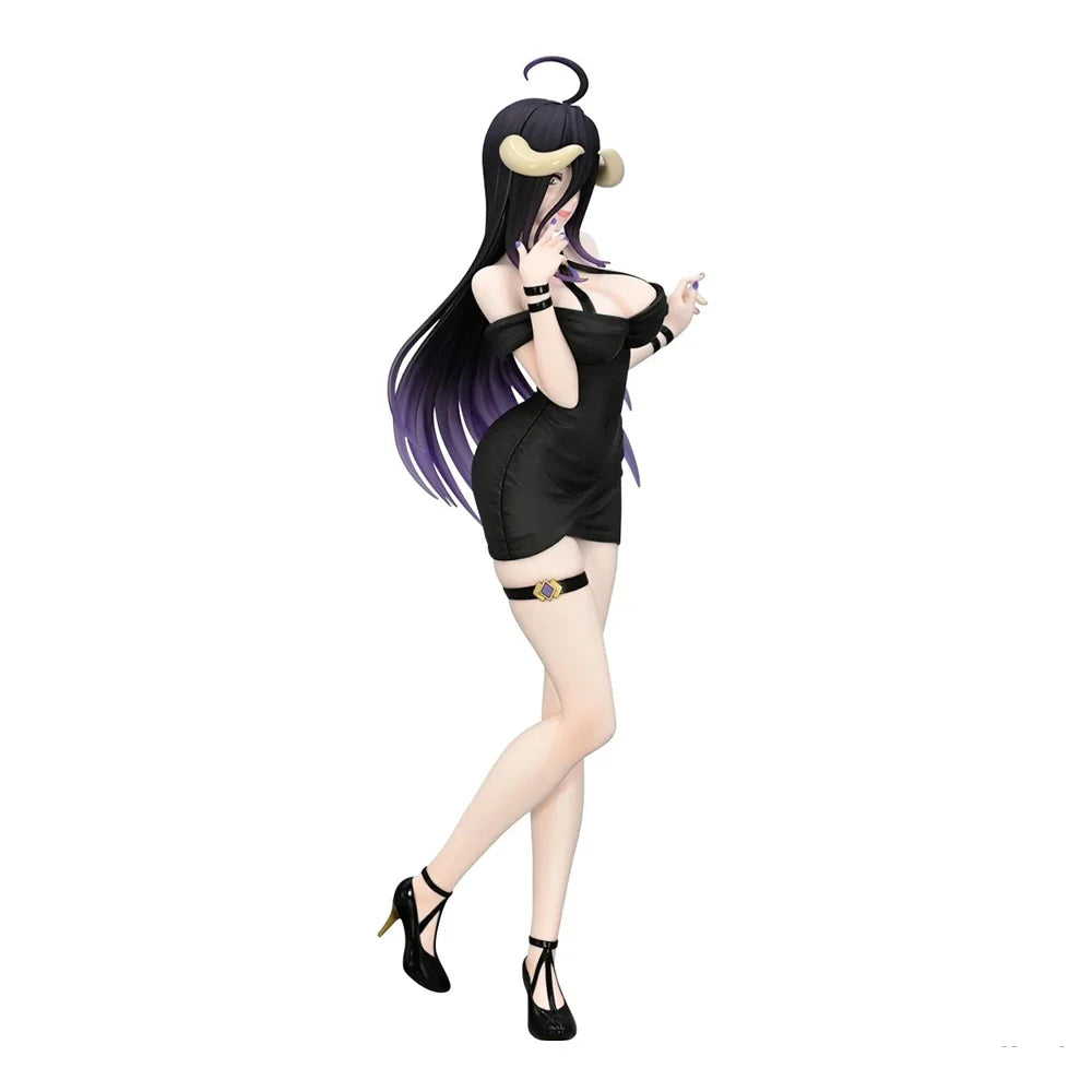 Anime Figure Albedo full dress action figures Abledo Figurine Doll PVC Toy Model desktop decoration Collection Statue Gifts 21cm