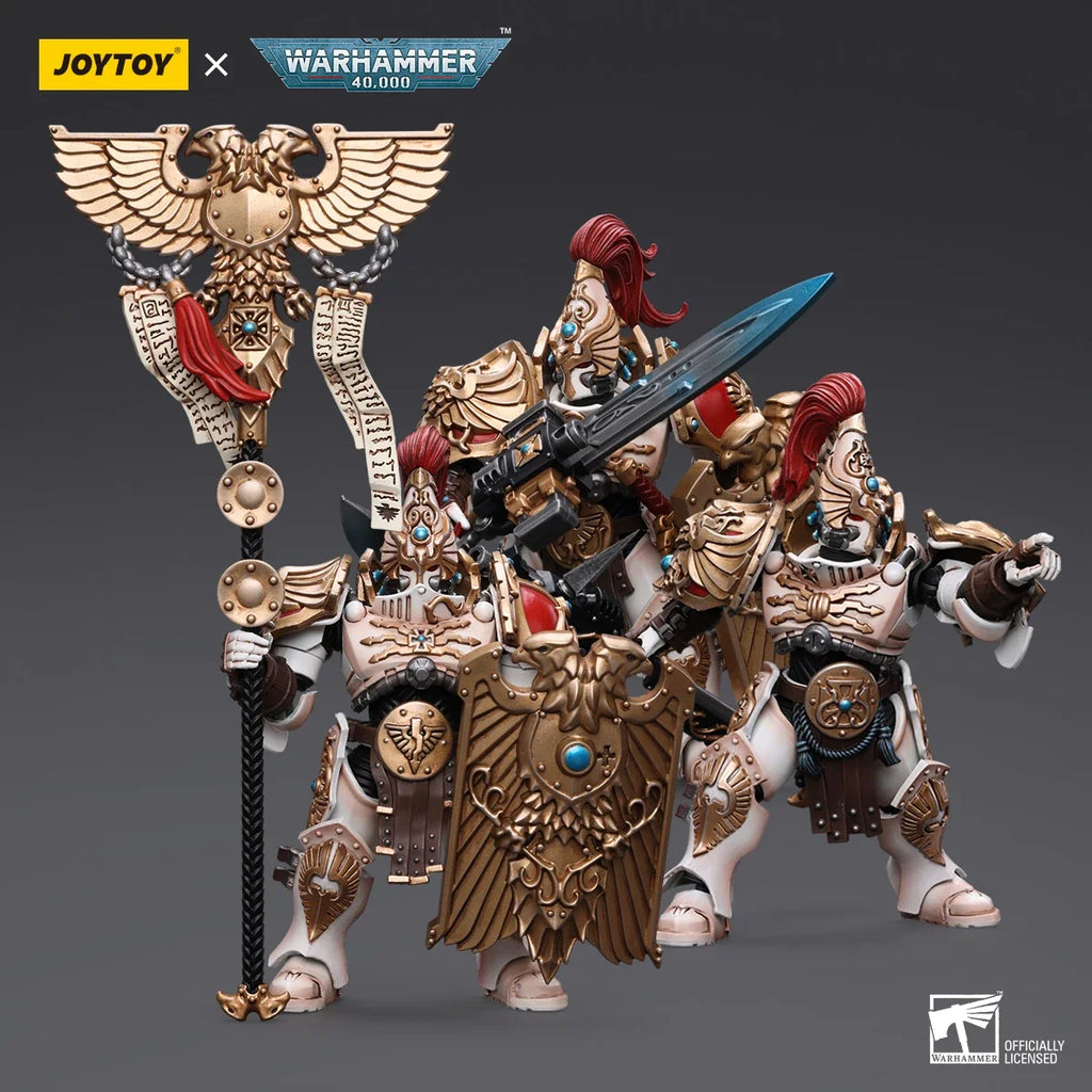 In Stock Joytoy 1/18 Warhammer 40k Action Figure Adeptus Custodes Solar Watch Vexilus Praetor Model Toy Gift Children'S Toy Gift