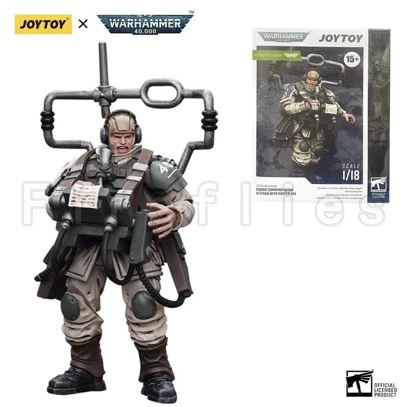 1/18 JOYTOY Action Figure (5PCS/SET) 40K Cadian Command Squad Anime Model Toy