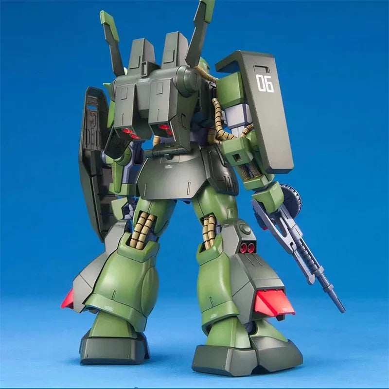Bandai original Gundam MG 1/100 RMS-106 Hi-Zack anime character robot action assembled model collection toy children's gift