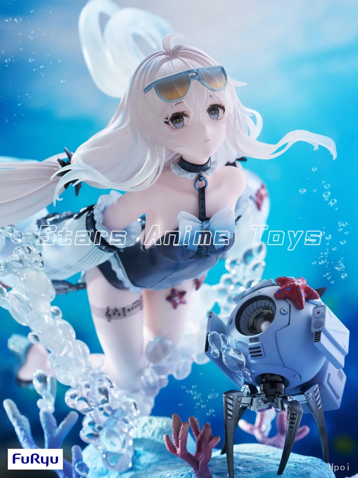 Original F:NEX GRAY RAVEN: PUNISHING No. 21 Summer Snowy Bait 1/7 PVC Animation Figures Ornaments Collection Toys
