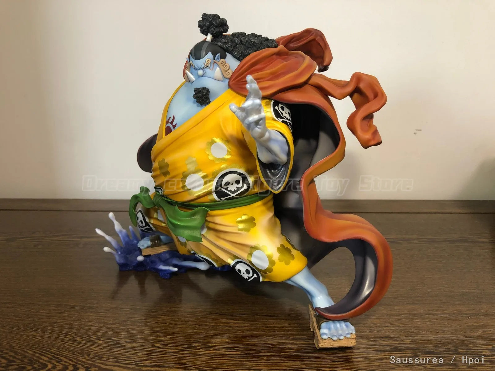 【In Stock】Original MegaHouse POP ONE PIECE Jinbei SA-MAXIMUM 1/8 Scale Figure Ornaments
