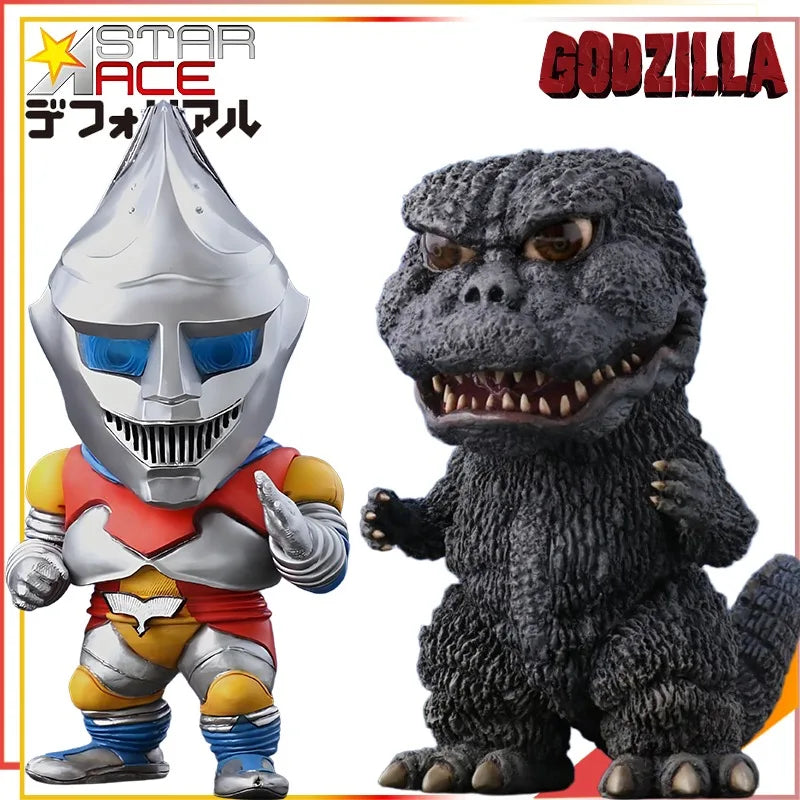 Star Ace GARAGE TOY Original DefoReal Series Godzilla Vs. Megalo Jet Jagger 1973 Monster World Statues Figure Model Toys Gifts