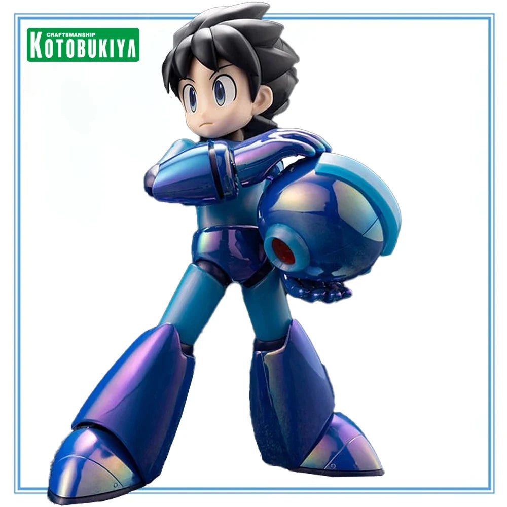 Original in Stock Kotobukiya Rockman 11: Unmei No Haguruma!! - Rockman - Premium Charge Shot Ver Anime Figure Action Figure