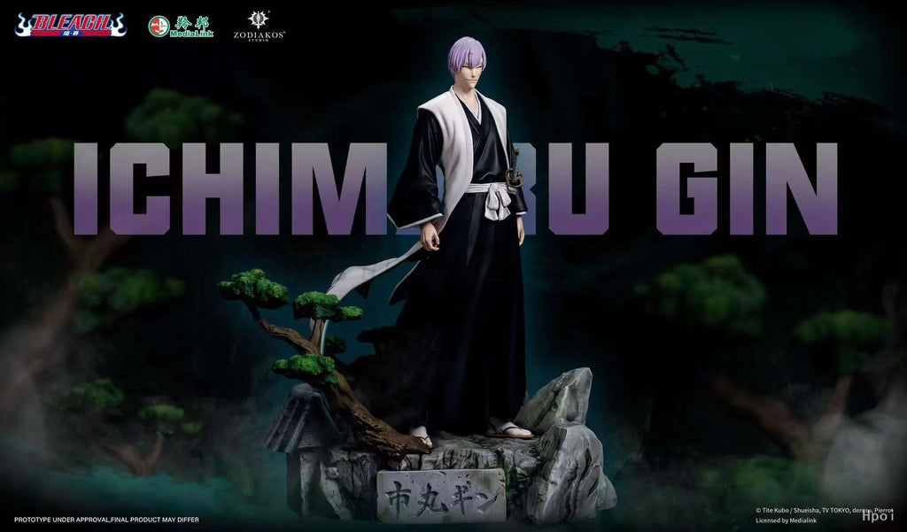 【MT】Original Zodiakos Studio BLEACH Ichimaru Gin Captain of The Third Division 1/6 Scale Figure Toy Model Collection