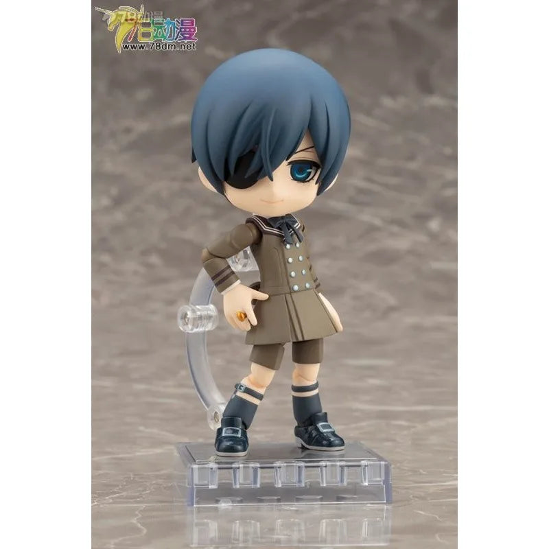 Kotobukiya Original Cu-poche Finished Product Movable Black Butler Anime Charles Action Figure Model Toys Model Gifts for Boys