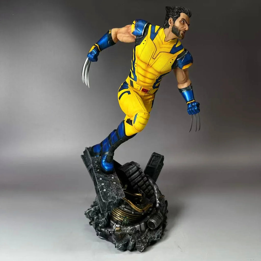 52cm Brand New The Avengers Movie Figure Wolverine Peripheral Resin Model Statue Desktop Decorate Ornaments Birthday Gifts Toys