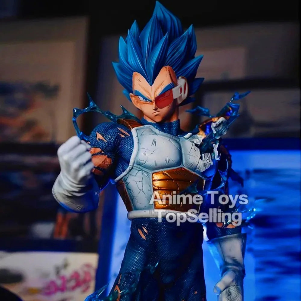 26.5cm/10.43in Anime Dragon Ball Vegeta Figure Vegeta Figurine Pvc Action Figures Gk Statue Collection Model Toys Gifts
