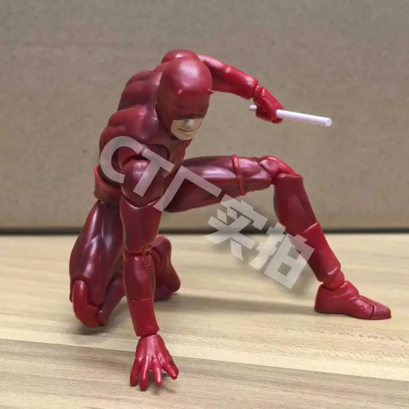 In Stock Ct Toys Daredevil Figure Mafex 223 Comic Version Shf Anime Action Figure Figurine Statue Model Custom Gifts Toys