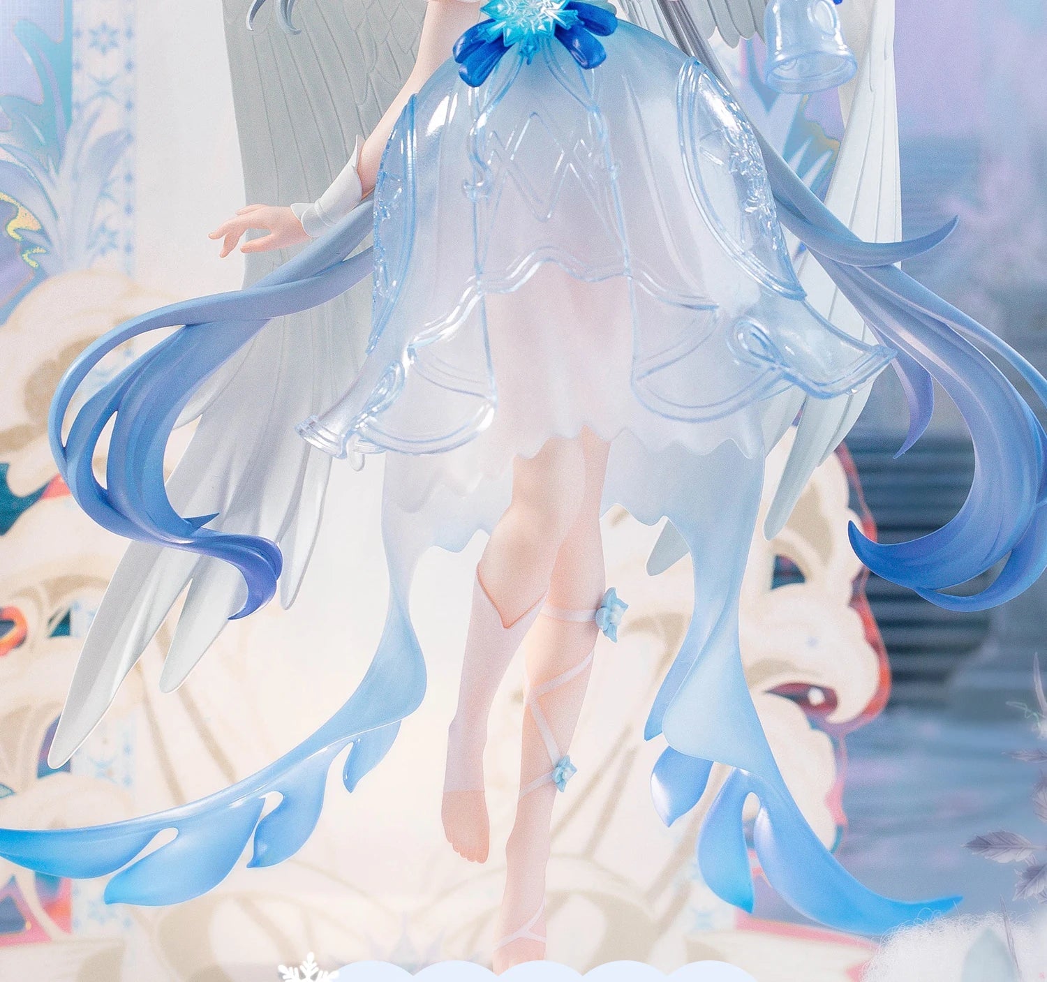 Judai Original 33cm Hobby Rangers QingCang Vsinger Luo Tianyi Snow Angel Action Figure Model Doll Toys