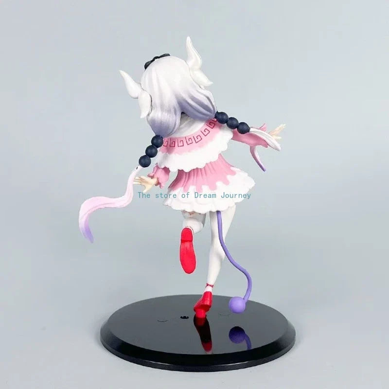 Kobayashi Magic Maid Animation Kangna Two-dimensional Round Hill Beautiful Girl Cute Model Desktop Ornament Gift Figure