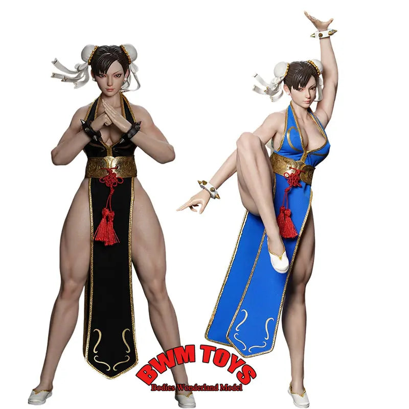 Auf Lager PLAY TOY P023 1/6 Scale weiblicher Soldat Fighting Chunli 2.0 Klassische Spiele 12 Zoll Actionfigur Puppensammlung