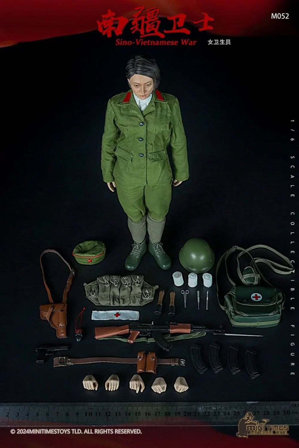In Stock Minitimes Spielzeug M052 1/6 Scale Weibliche Soldatin Sanitäterin Komplettset für 12 Zoll Actionfigur Modell Spielzeug Geschenke